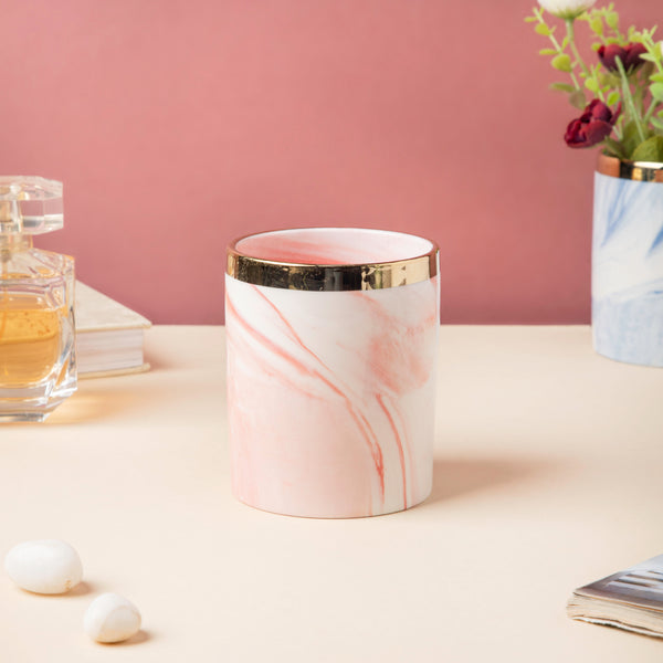 Luxe Ceramic Organiser Pink