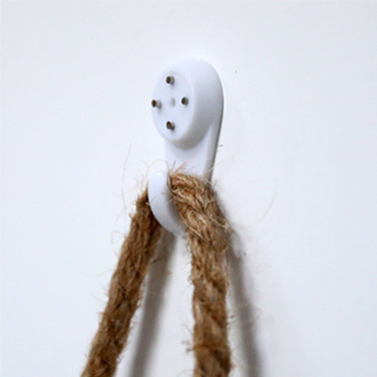 Invisible Wall Hook - Set of 10 - Wall hook/wall hanger for wall decoration & wall design | Home & room decoration ideas