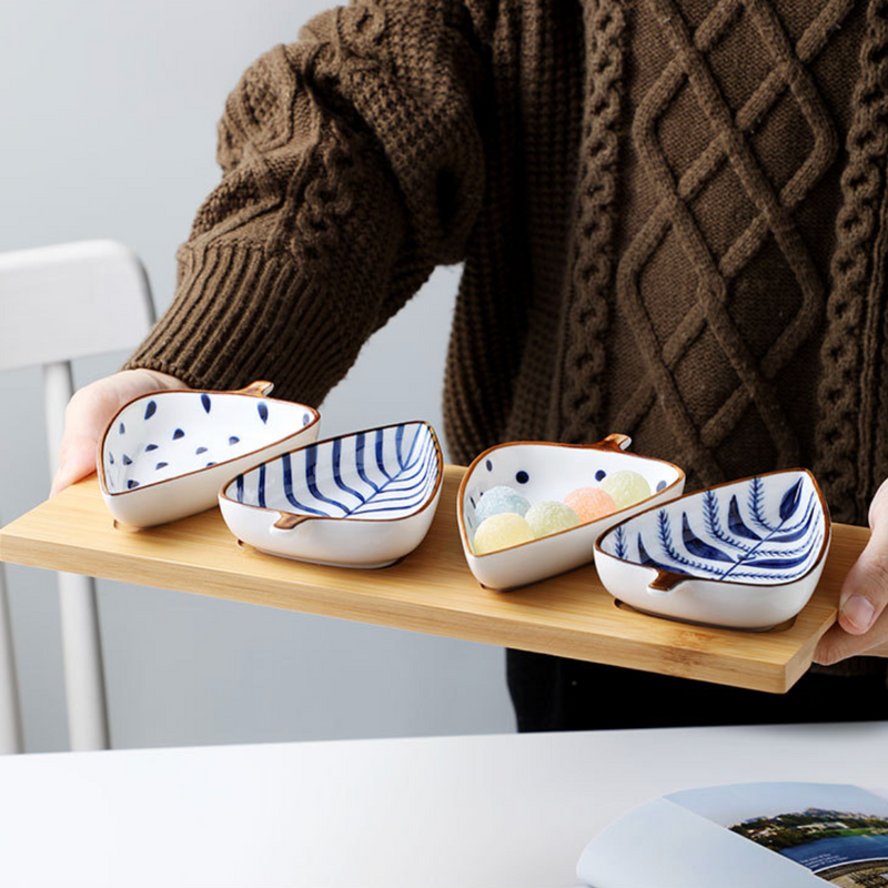 Leaf Platter - Ceramic platter, serving platter, fruit platter | Plates for dining table & home decor