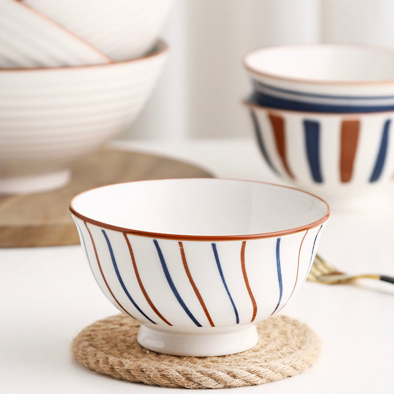 Meraki Ceramic Side Bowl Small 250 ml - Bowl,ceramic bowl, snack bowls, curry bowl, popcorn bowls | Bowls for dining table & home decor