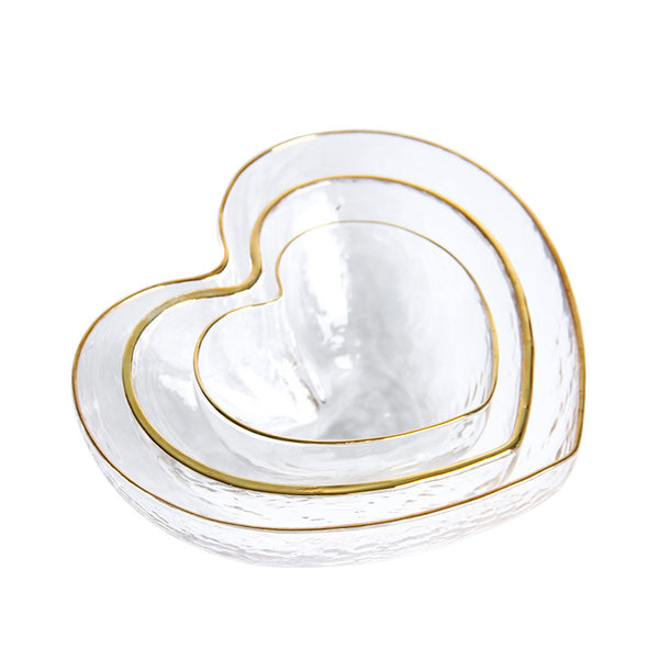 Heart Bowls Set of 3