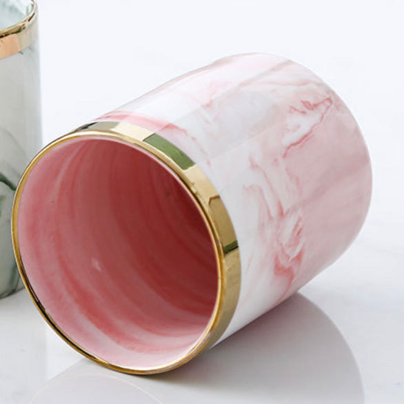Luxe Ceramic Organiser Pink