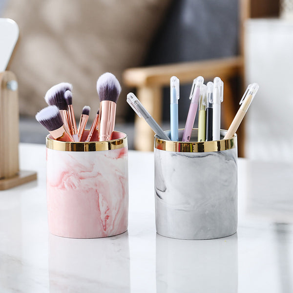 Luxe Ceramic Organiser Pink