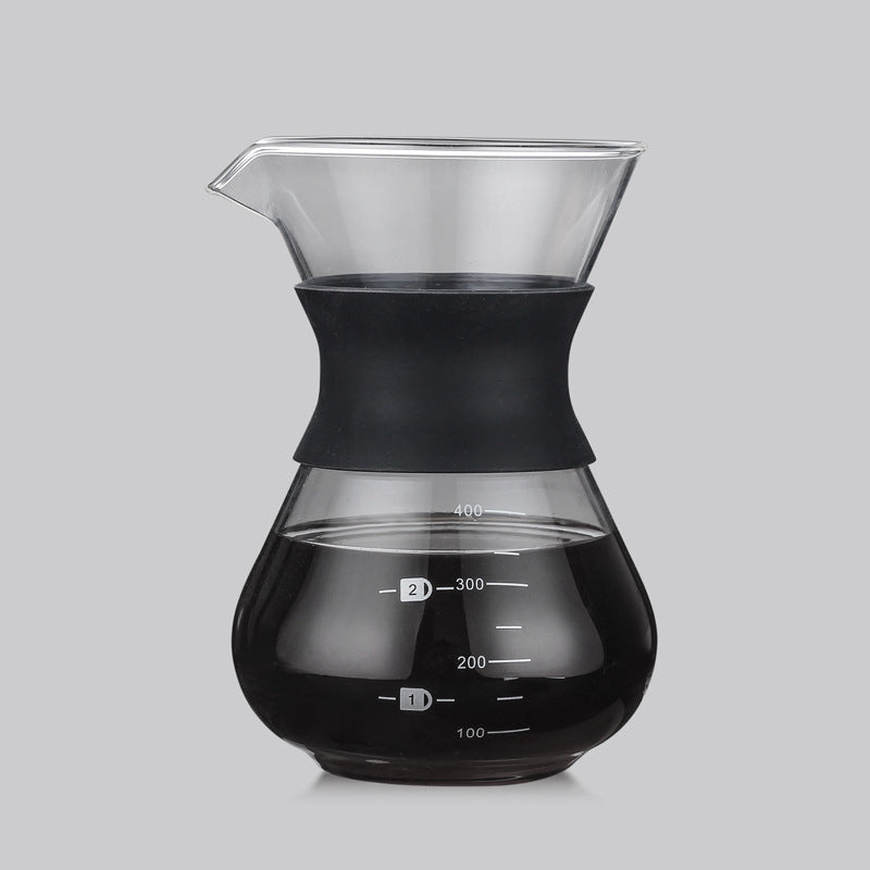 Manual Drip Coffee Maker With Filter Large- Coffee filter, coffee pot, coffee strainer | Coffee Pot and Filter for Dining table & Home decor