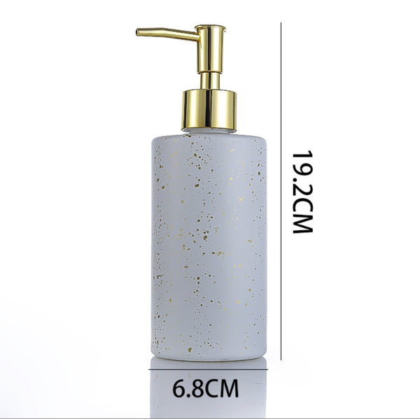 Chimera White Ceramic Dispenser With Nozzle