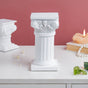White Augustus Roman Pillar Large - Showpiece | Home decor item | Room decoration item