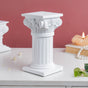 White Augustus Roman Pillar Large - Showpiece | Home decor item | Room decoration item