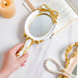 Venus Vanity Handheld Mirror White - Vanity mirror: Buy mirror online | Mirror for dressing table and room decor