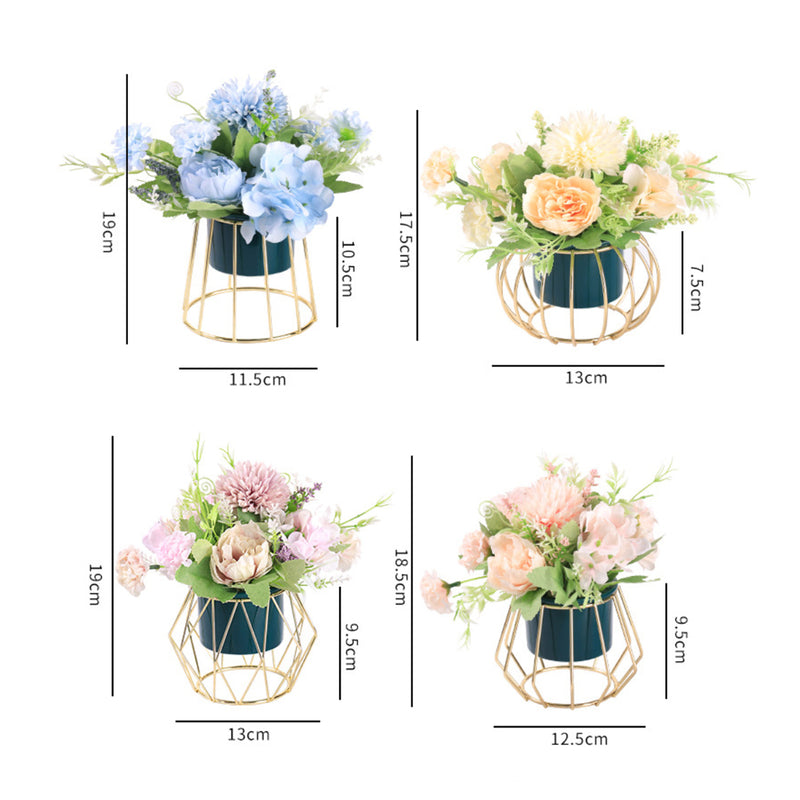 Planter Indoor - Artificial flower | Flower for vase | Home decor item | Room decoration item