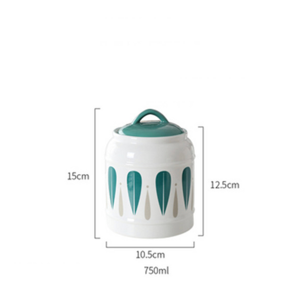 Airtight Jars Green