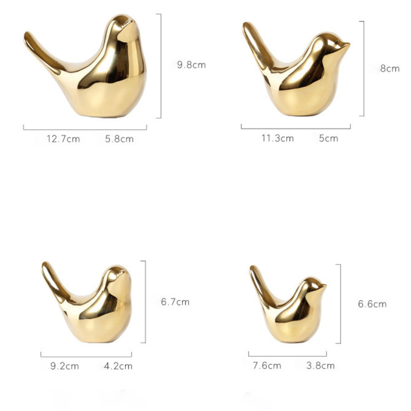 Gold Bird Statue