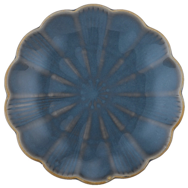 Ocean Ceramic Dinner Plate Blue 10 Inch