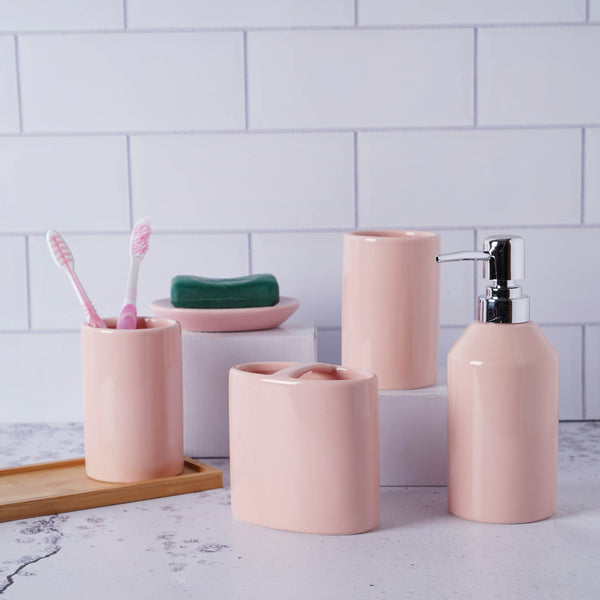 Pink Bathroom Set