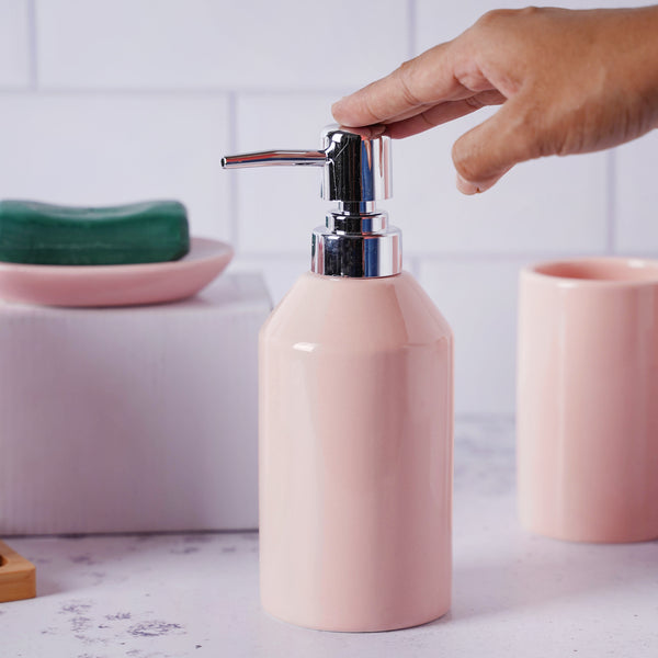 Pink Bathroom Set