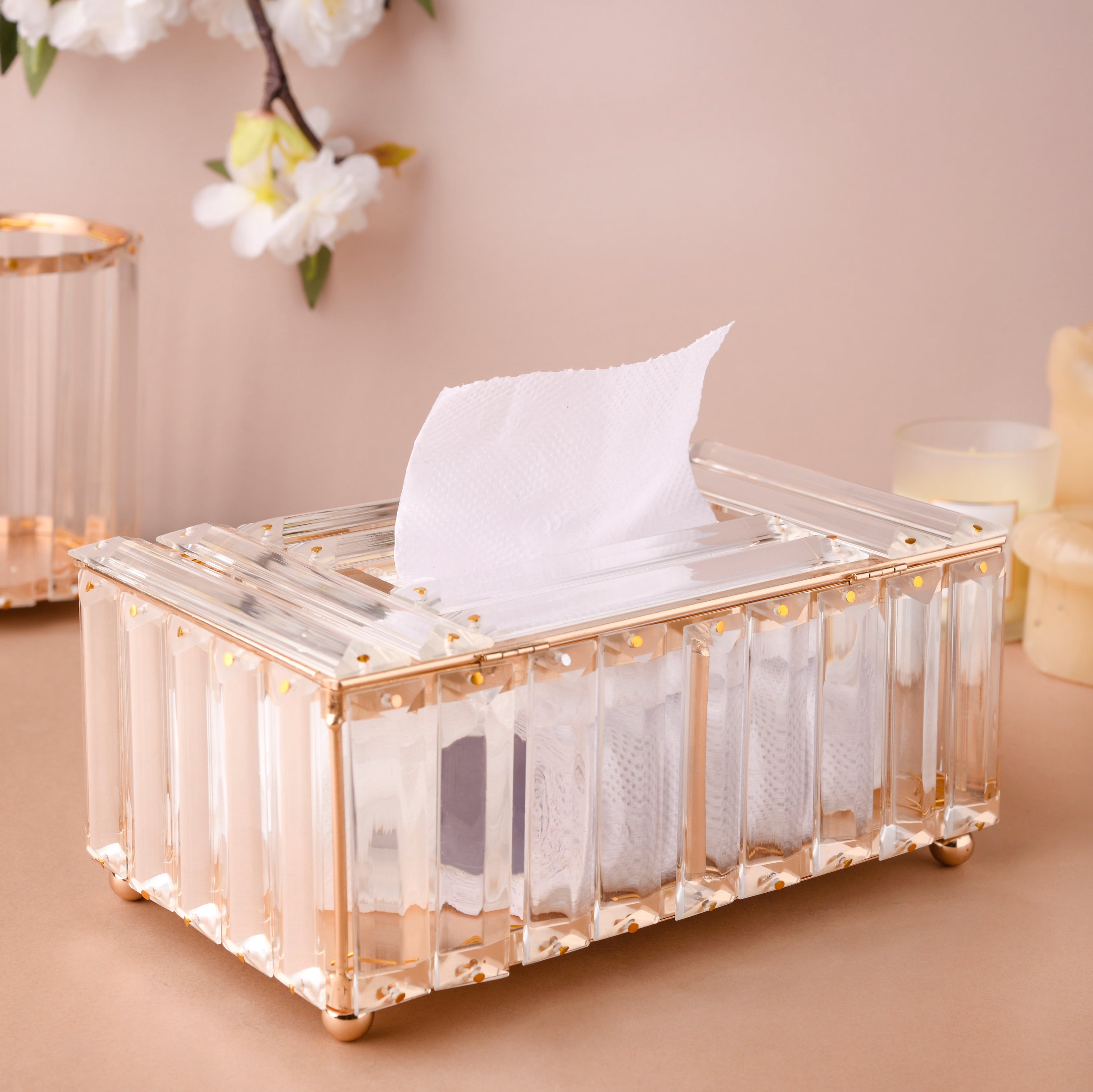 Tissue Box - Buy Crystal Tissue Box Online In India