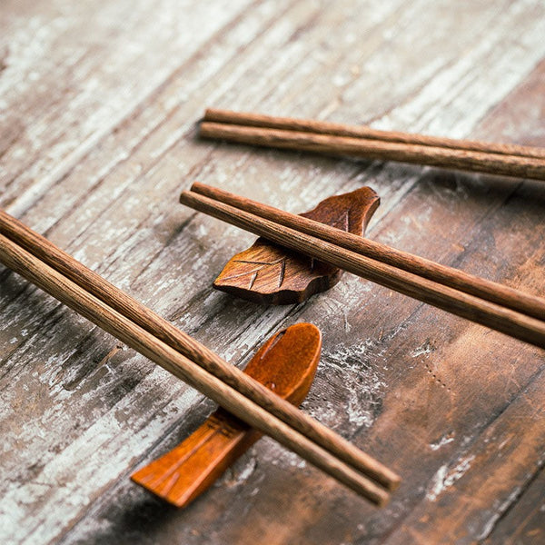 Wooden Chopsticks Set of 4