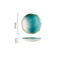 Ombre Snack Plate - Serving plate, snack plate, dessert plate | Plates for dining & home decor