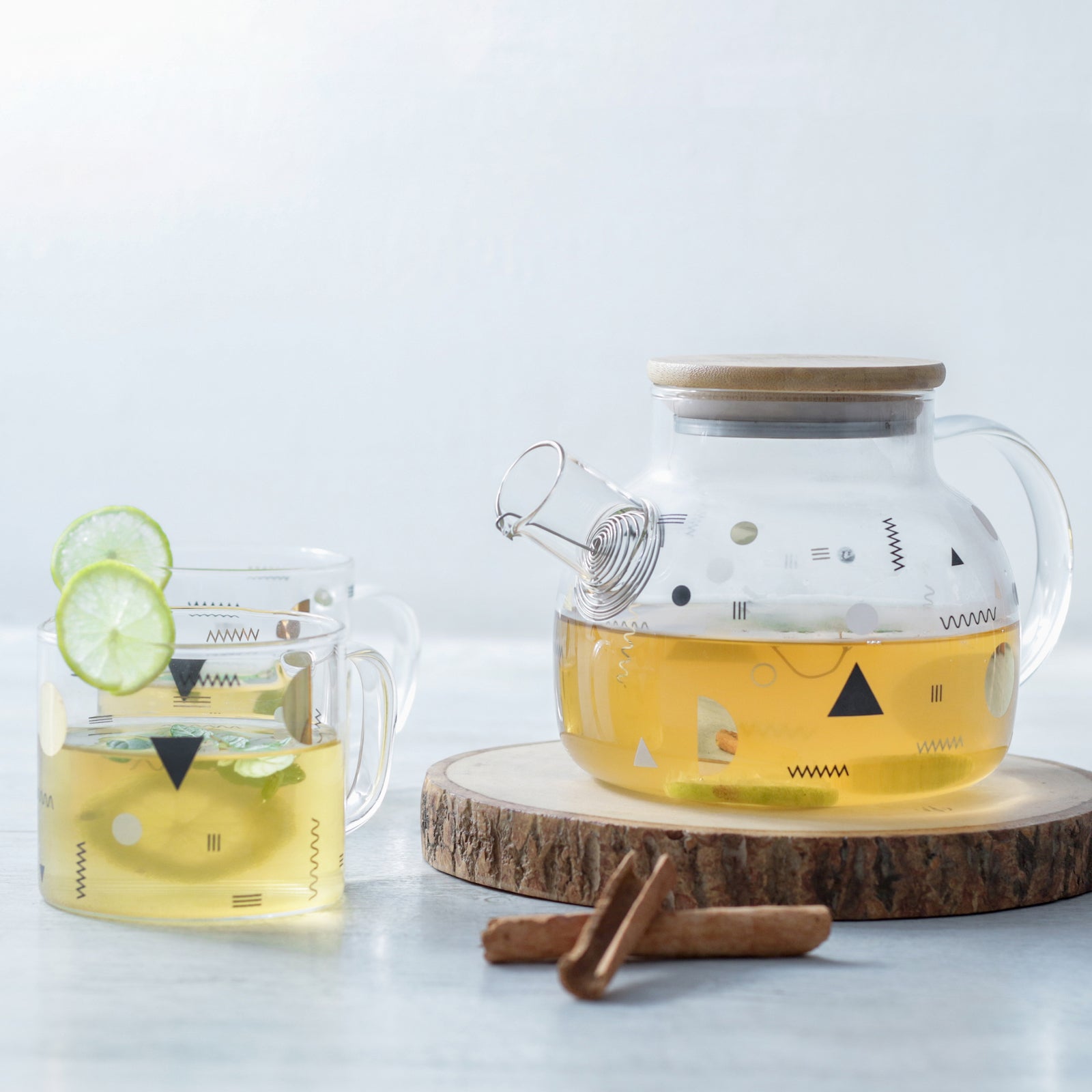 Abstract Teapot - Teapot, kettle, tea kettle | Teapot for Dining table & Home decor