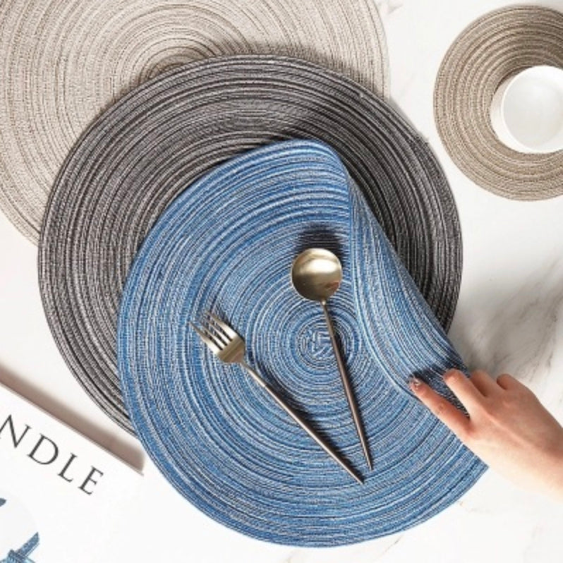 Blue Table Mat Set