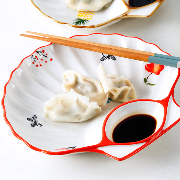 Seashell Snack Plate