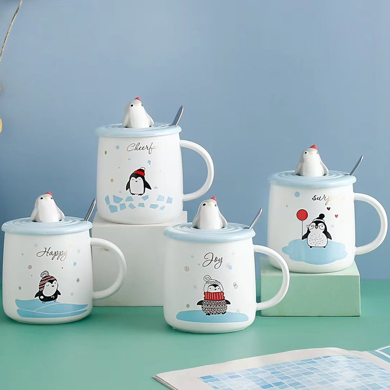 Penguin Cup- Mug for coffee, tea mug, cappuccino mug | Cups and Mugs for Coffee Table & Home Decor