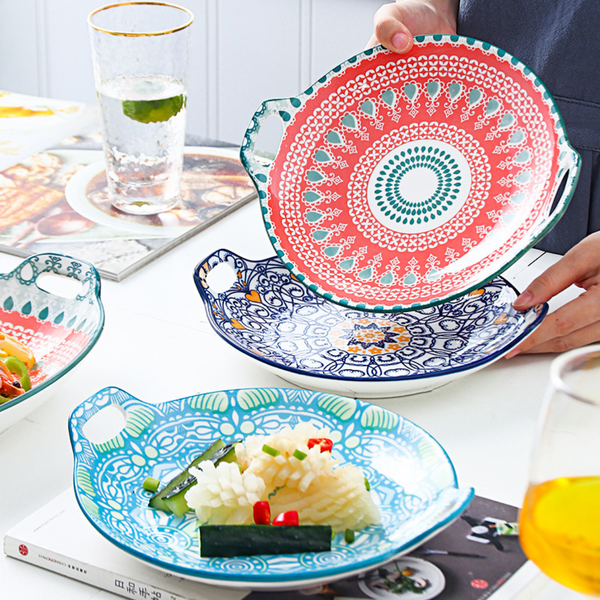 Mandala Round Dish
