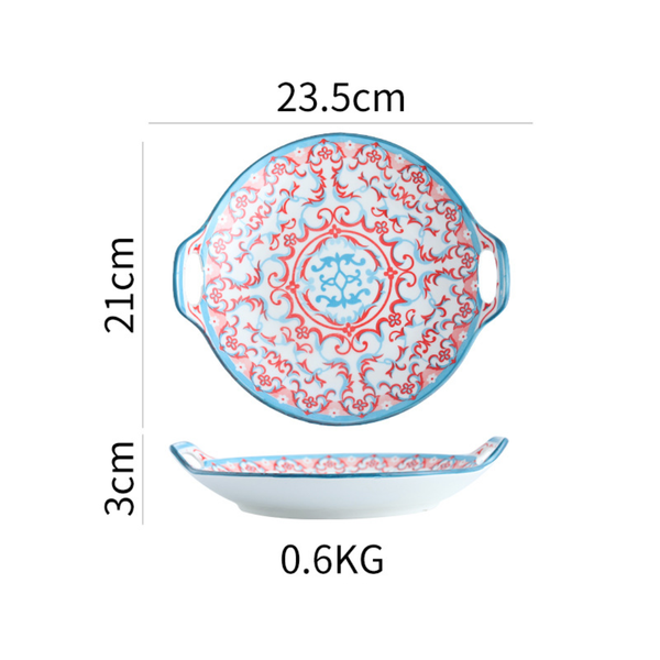 Mandala Round Dish