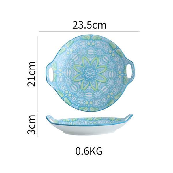 Mandala Round Dish