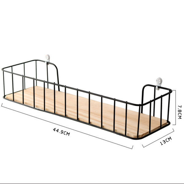 Wall Bookshelf - Black