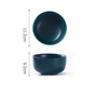 Ceramic Bowl For Chips Set of 2 - Bowl, soup bowl, ceramic bowl, snack bowls, curry bowl, popcorn bowls | Bowls for dining table & home decor
