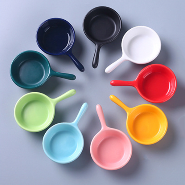 Dip Bowl With Handle Set of 9 - Bowl, ceramic bowl, dip bowls, chutney bowl, dip bowls ceramic | Bowls for dining table & home decor