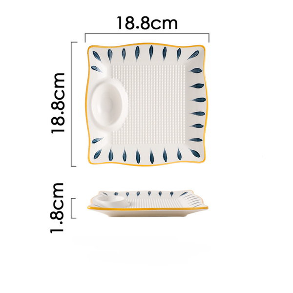 Nitori Dumpling Plate
