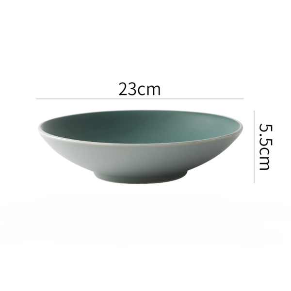 Zoella Noodle Plate Green
