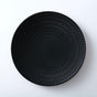 Ceramic Black Dinner Plate - Serving plate, rice plate, ceramic dinner plates| Plates for dining table & home decor