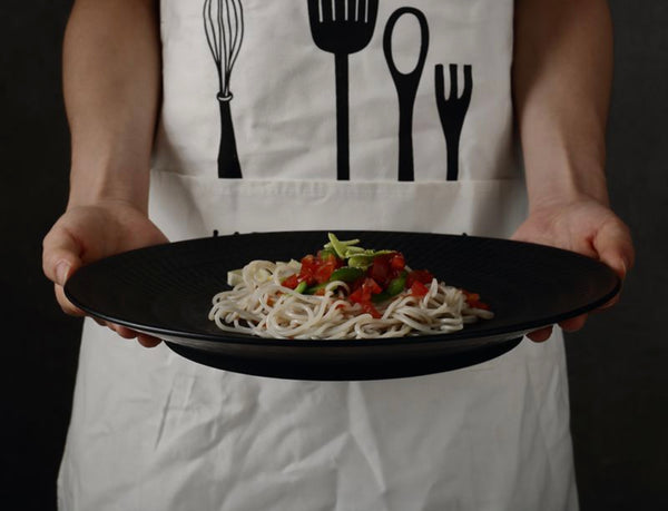 Ceramic Black Dinner Plate