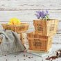 Wooden Planter Box - Set of 2 - Basket | Crate