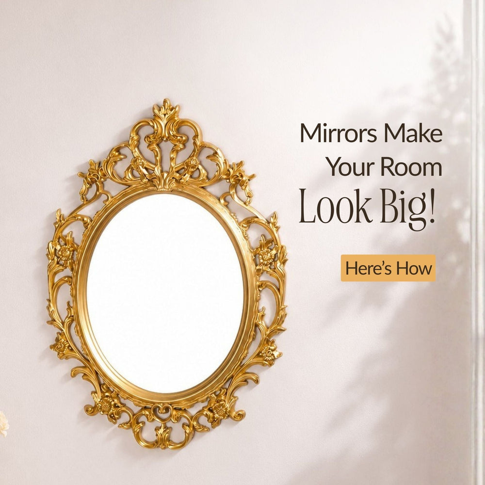 How To Use Mirrors To Make A Small Room Look Bigger
