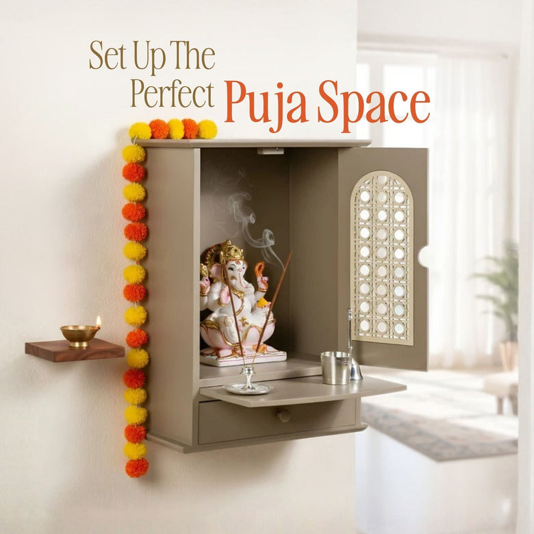 decorate your puja space