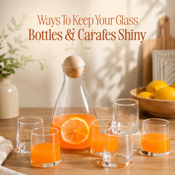 cleaning tips for glassware