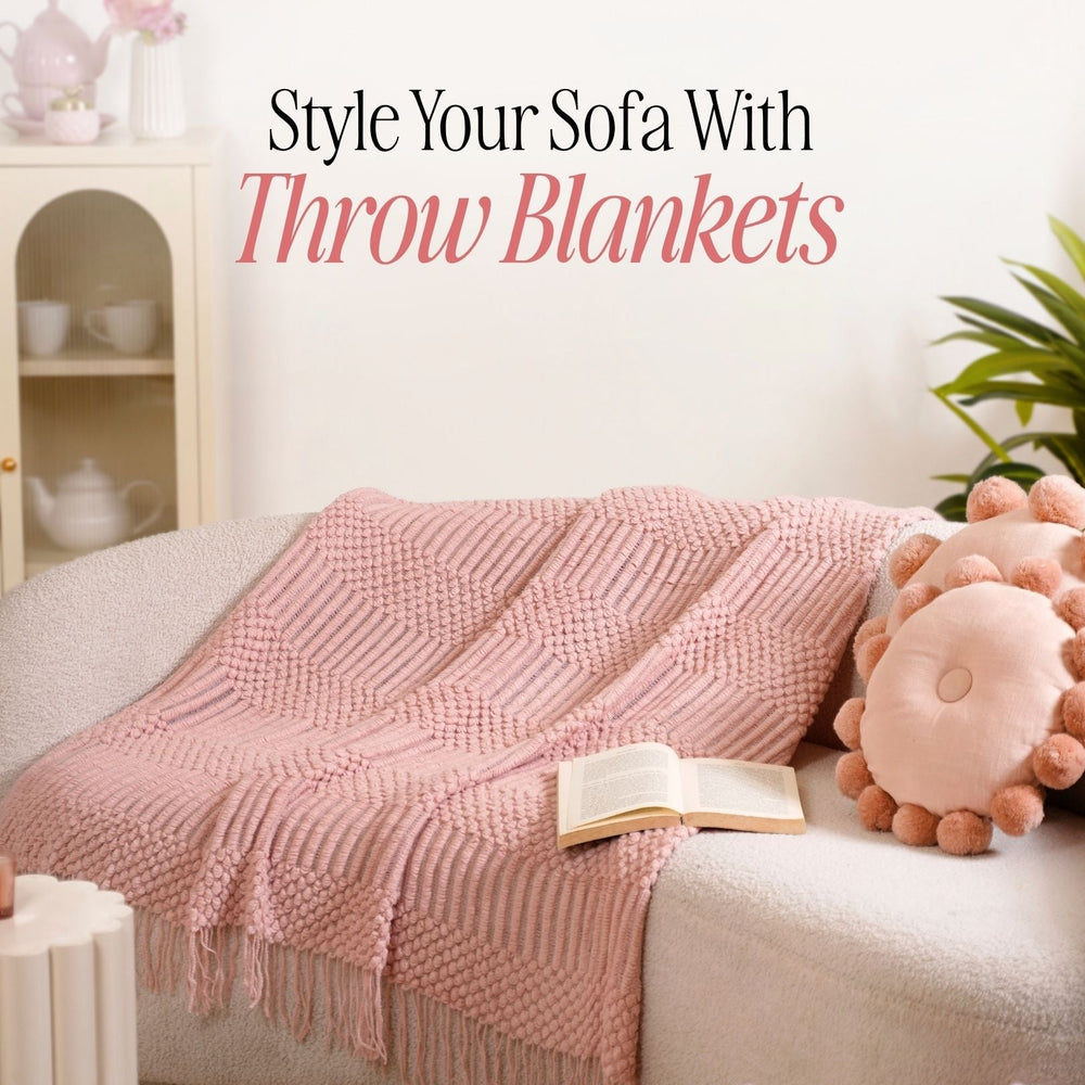 How To Style A Throw Blanket On A Sofa