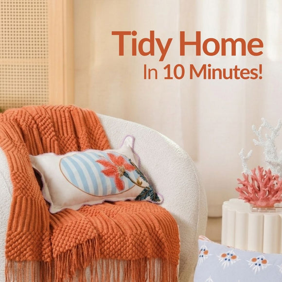 How To Make A Cluttered Home Look Styled In 10 Minutes