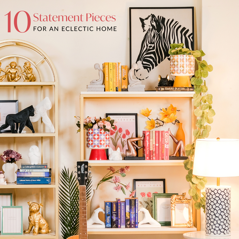 10 Vogue-Worthy Statement Pieces For Eclectic Home Decor | Nestasia