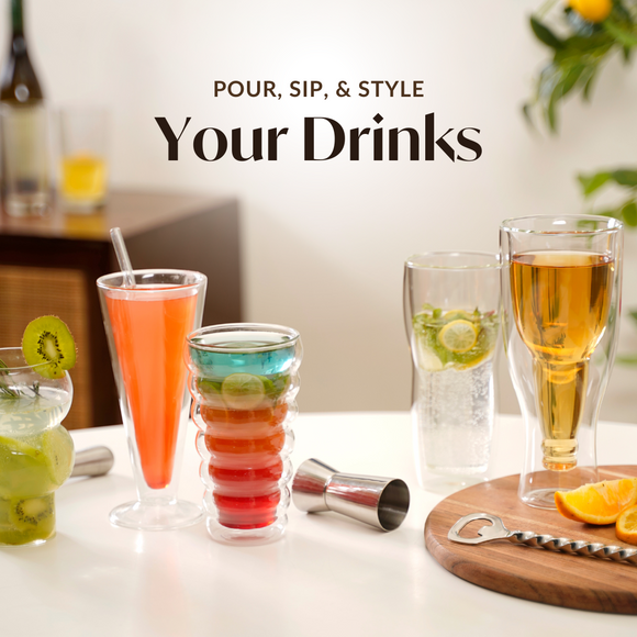 Sip in Style - An Easy Guide to Types of Cocktail Glasses | Nestasia