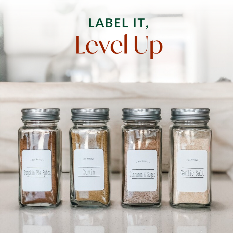 Top 5 Tips for Selecting Your Kitchen Jar Label | Nestasia