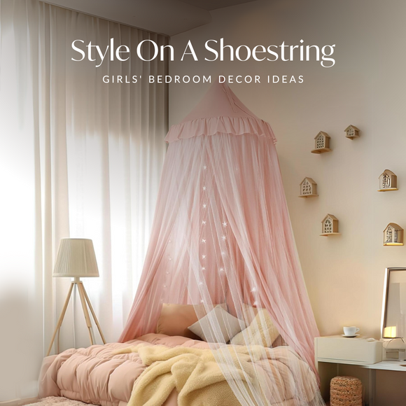 Budget-Friendly & Beautiful: Unique Girls Bedroom Decor Ideas | Nestasia