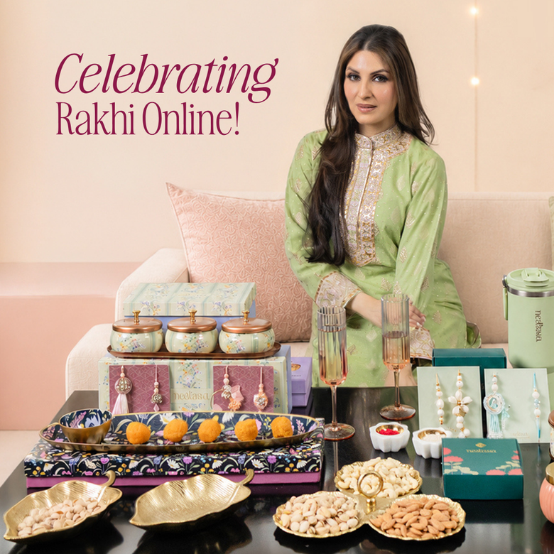 online rakhi celebration ideas