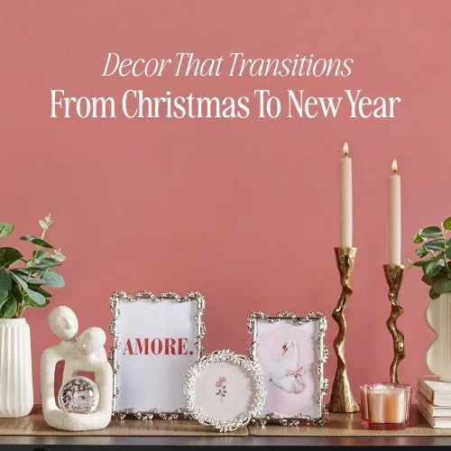 Decor That Works For Both Christmas & New Year