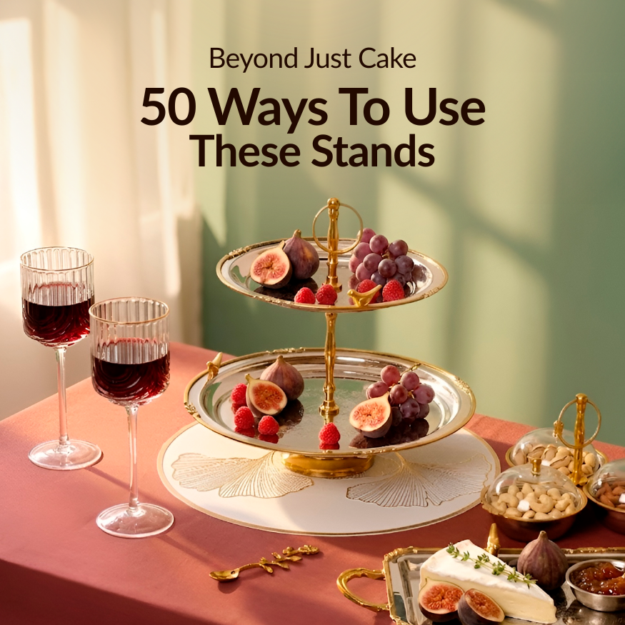 5 To 50 Things You Can Do With A Cake Stand (Besides Putting Cake On It)