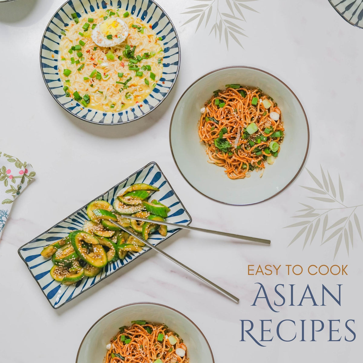 3 Easy Asian Recipes to Cook and Serve under 5 Minutes