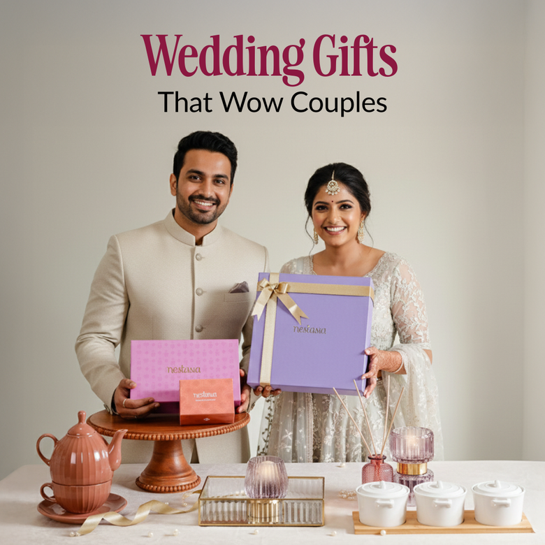 50+ premium wedding gifts for every couple type this Indian wedding season.